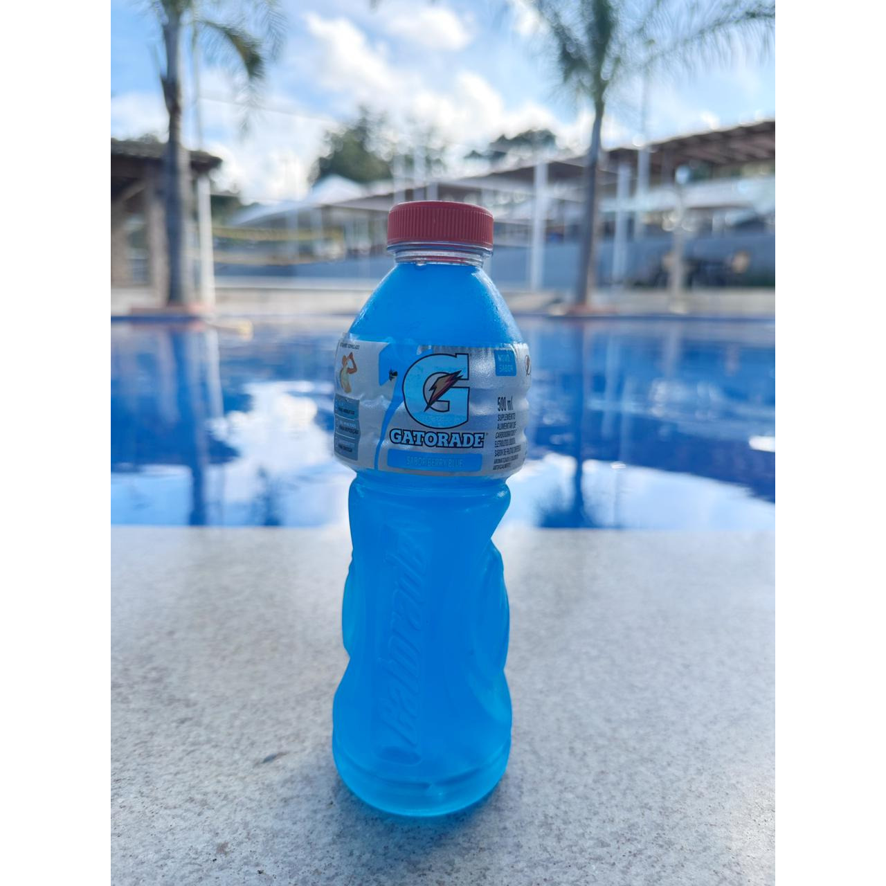 Gatorade Blue Garrafa 500ML