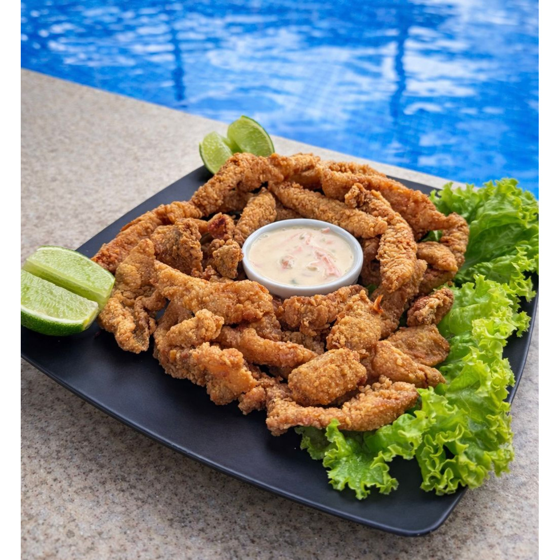 Isca de Tilápia ao Molho Tártaro