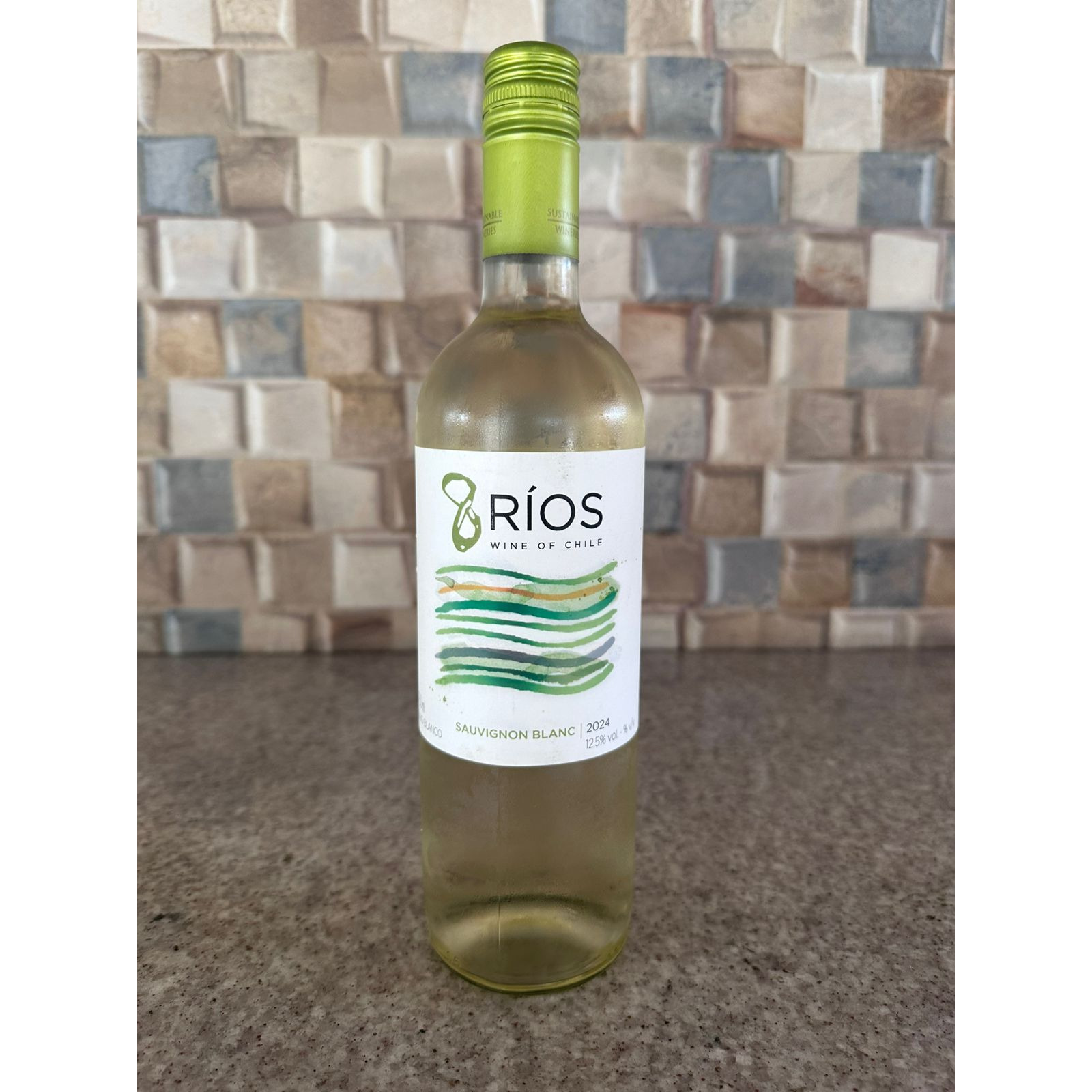 8 Rios D.O Valle Central  Sauvignon Blanc
