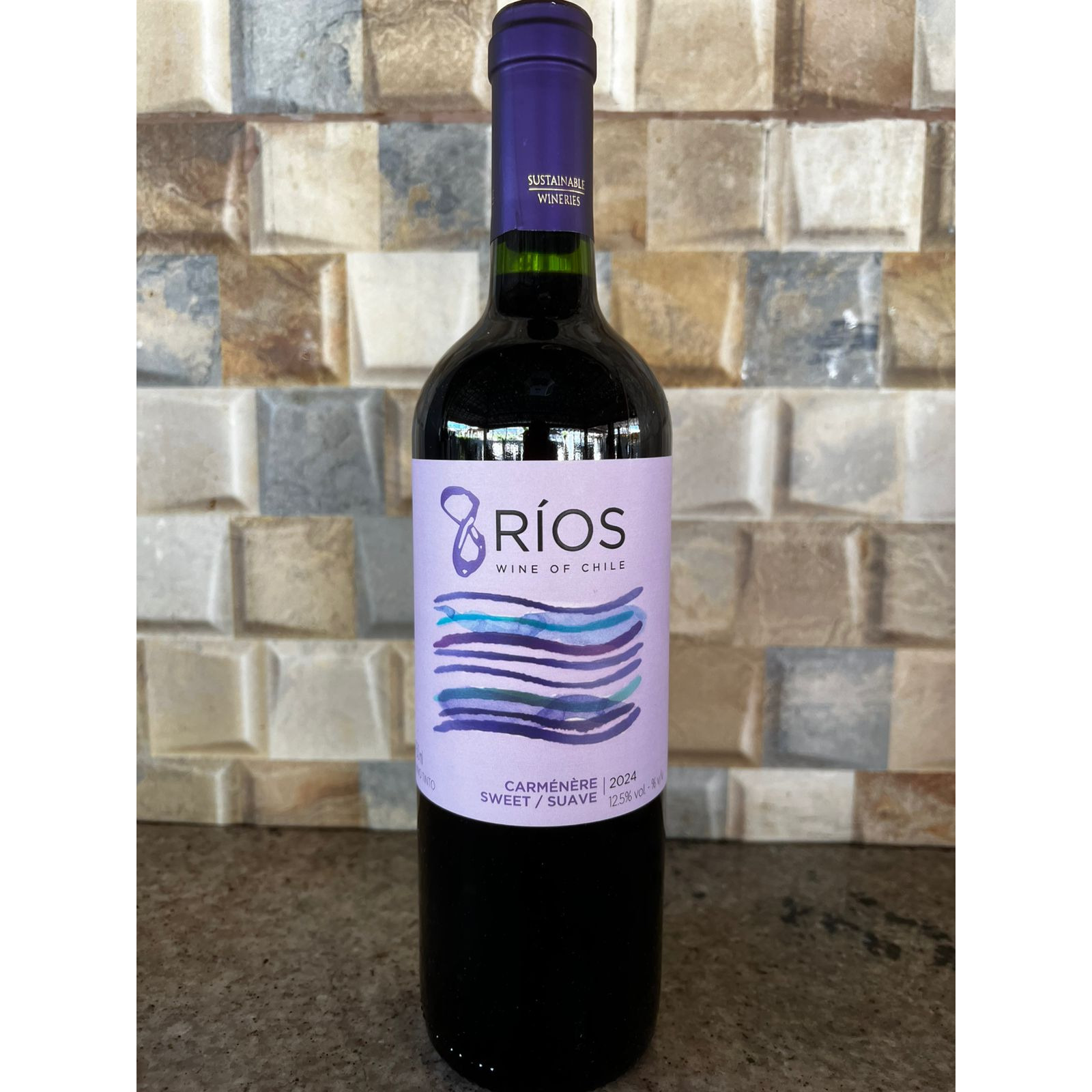 8 Rios D.O Valle Central - Carmenere (Suave)